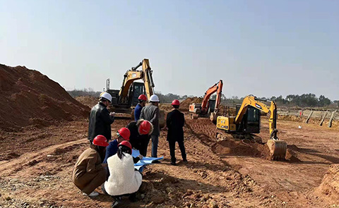 G206桐城至安慶改建工程范崗服務(wù)區(qū)項(xiàng)目正式開工