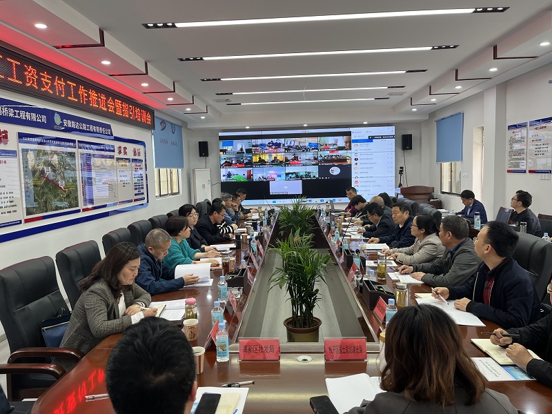 安慶市交通運輸局組織召開保障農(nóng)民工工資支付工作推進會暨指引培訓(xùn)會